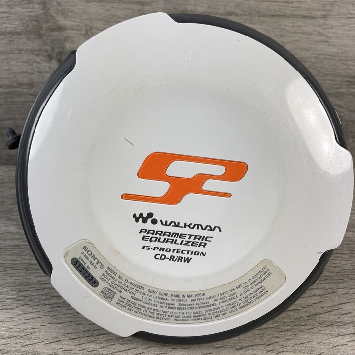 Sony Walkman D-NS505 Portable CD Player S2 Sports Atrac MP3 - Tested Works