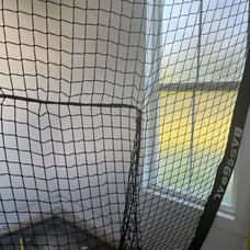 Base goal baseball net