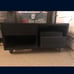 Black side table