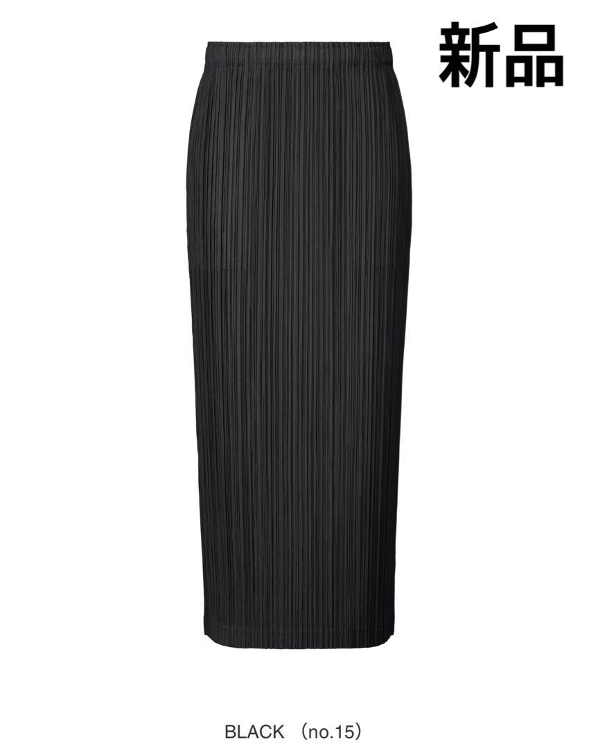 数量限定SALE Black PLEASE PLEATS Tight Maxi - 2 Size Skirt スカート