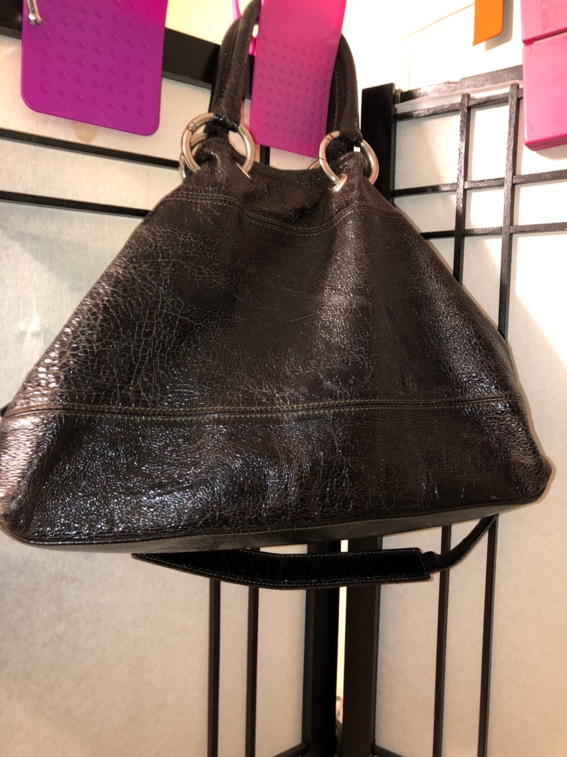 donald j pliner leather bag