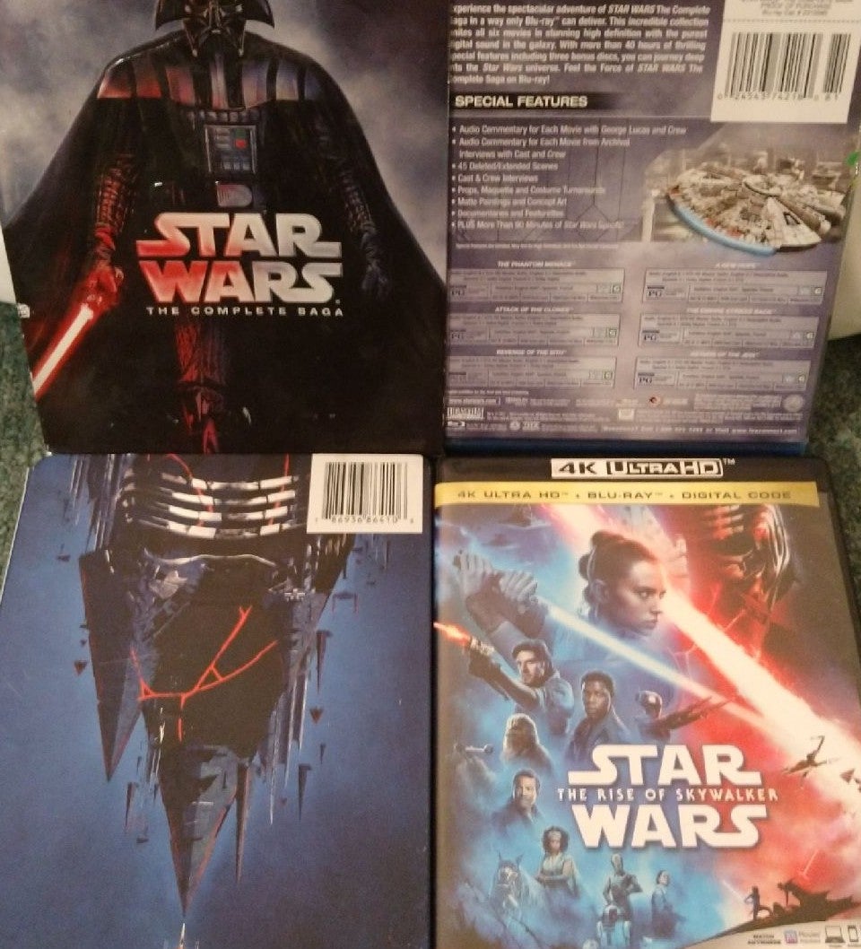 Star Wars The Complete Saga & The Rise of Skywalker Blu-Ray