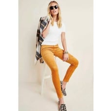 Paige Marigold Hoxton Ankle Corduroy Skinny Pants.