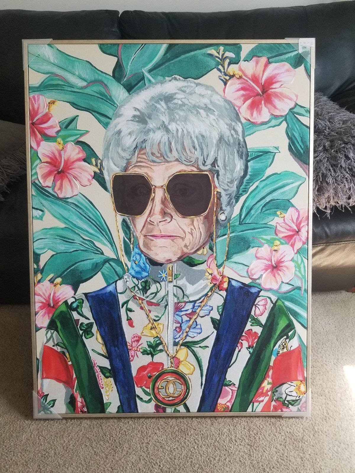Golden Girls Sophia with Sunglasses.