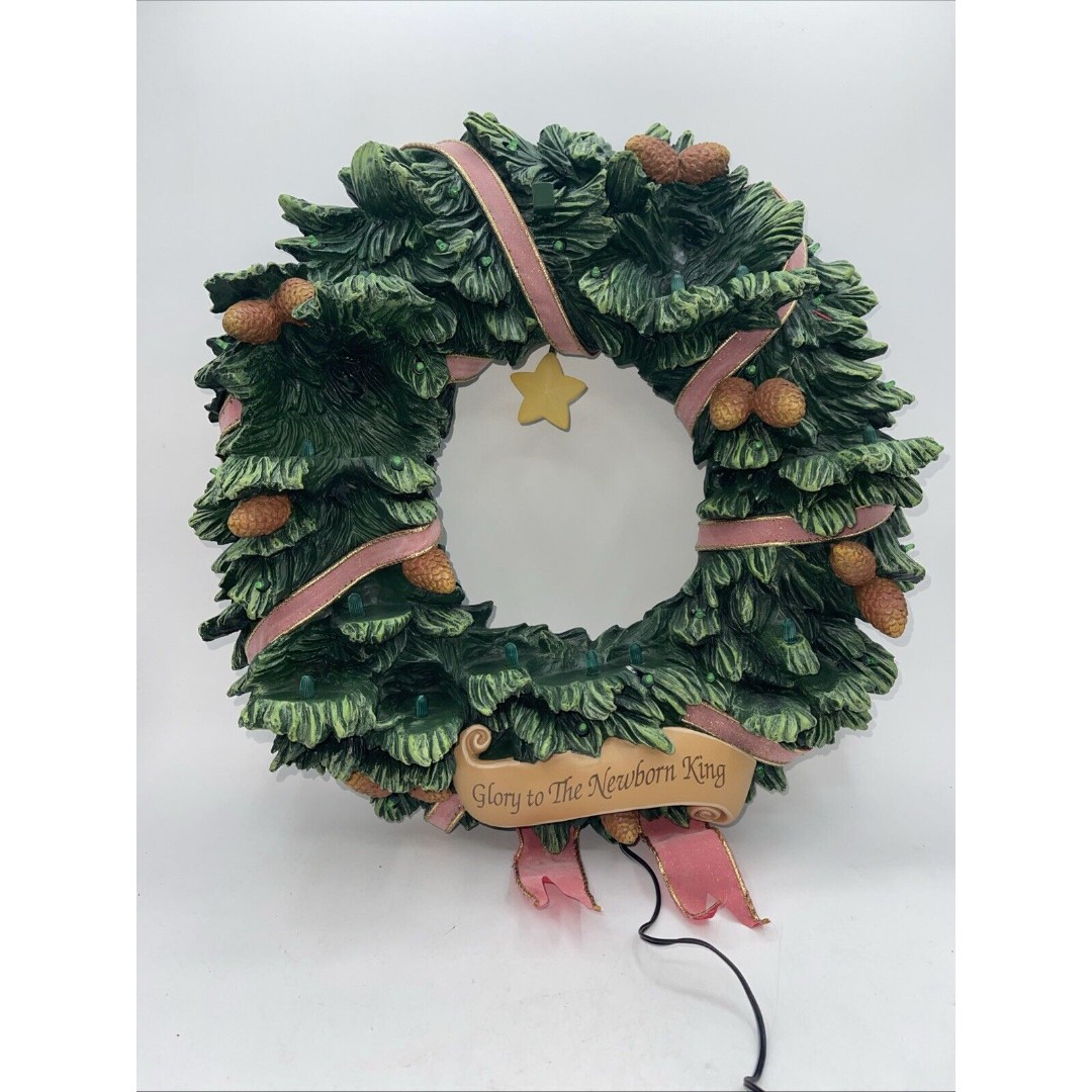 Goebel Studio Hummel Christmas Glory To The New Born King Wreath Only Works