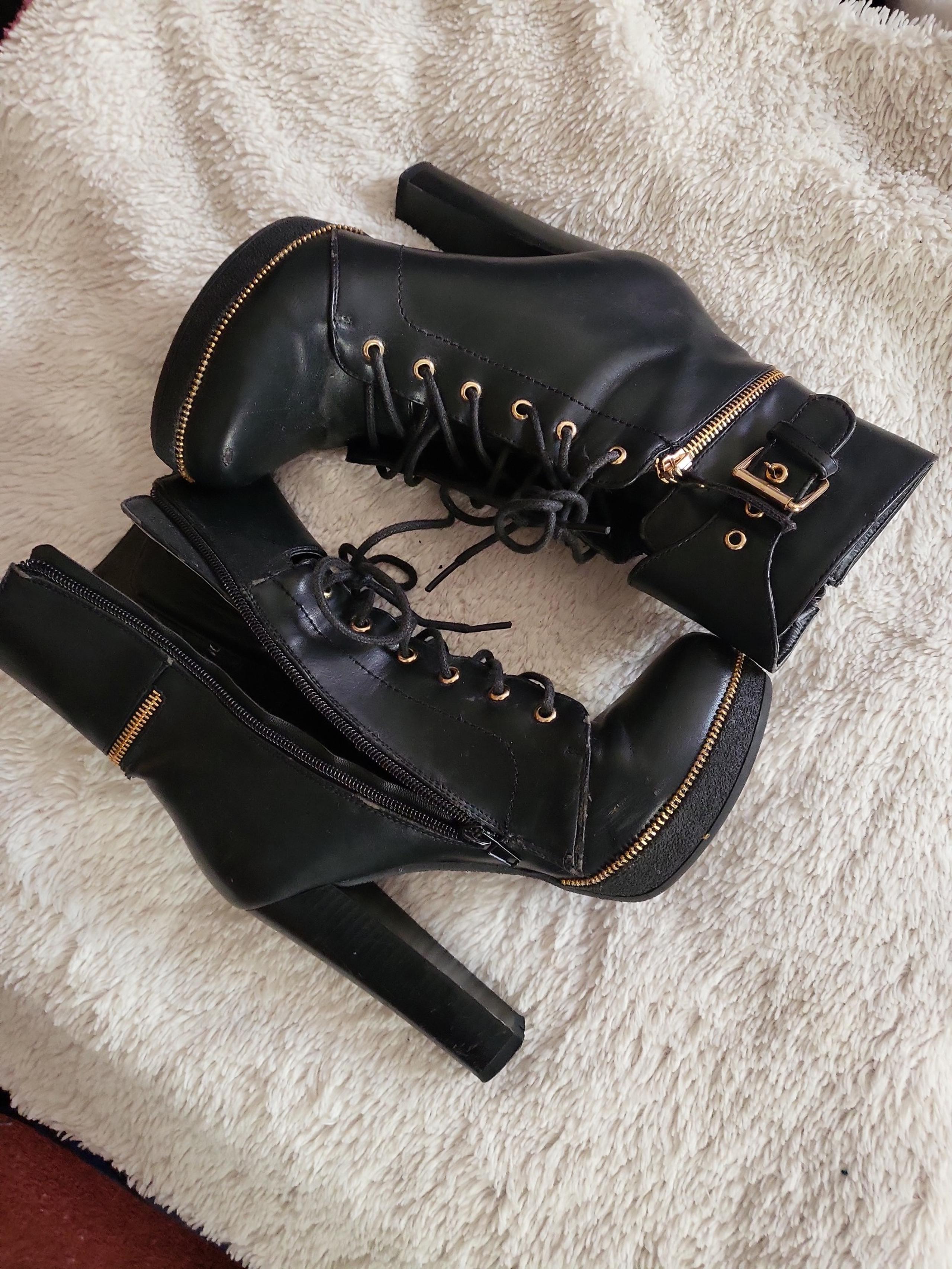 Black boots