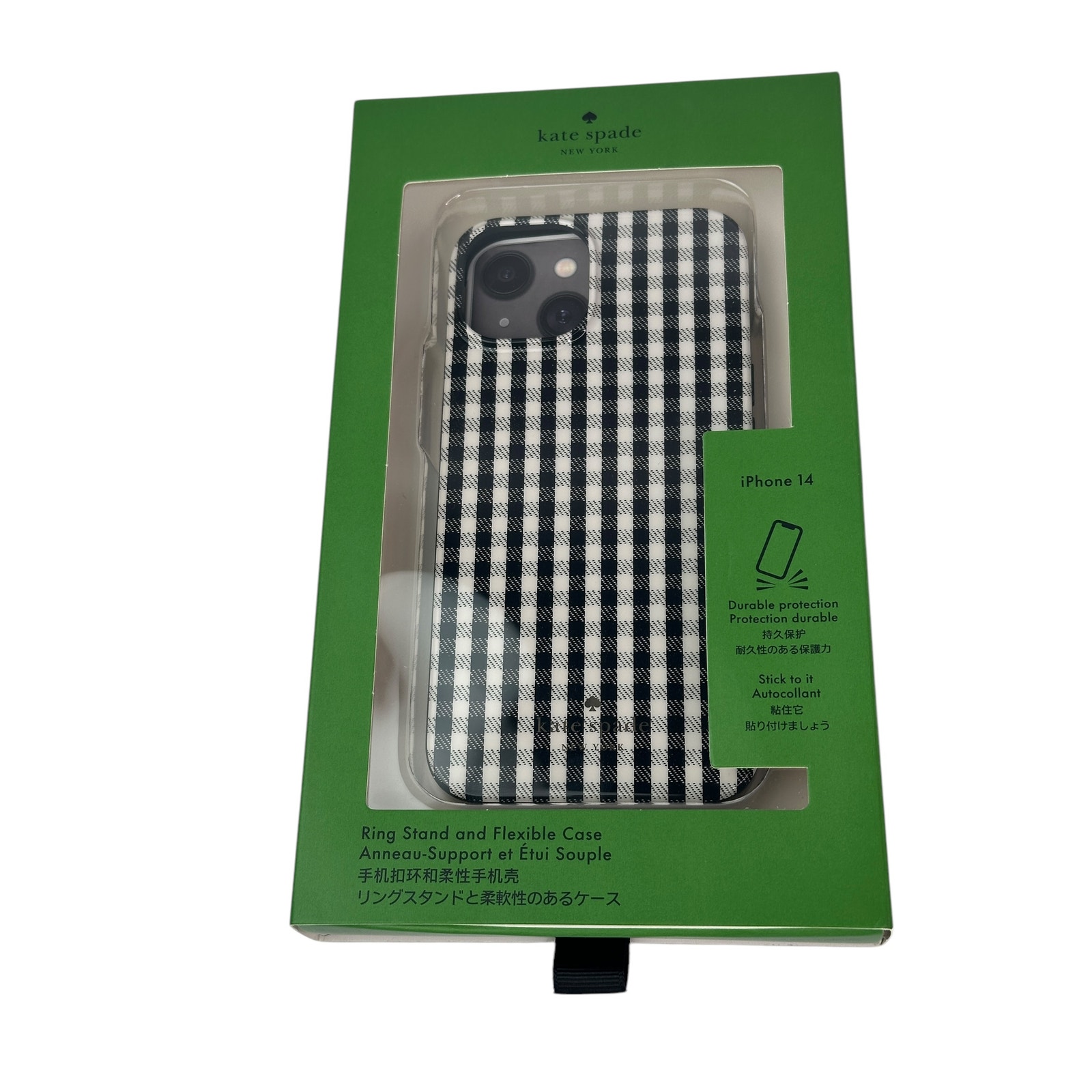 ケイトスペードjazzy gingham iPhone14 Pro 新品