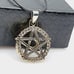 14K Gold Plated Cubic Zircon Pendant, INUS1BR217