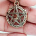 14K Gold Plated Cubic Zircon Pendant, INUS1BR217