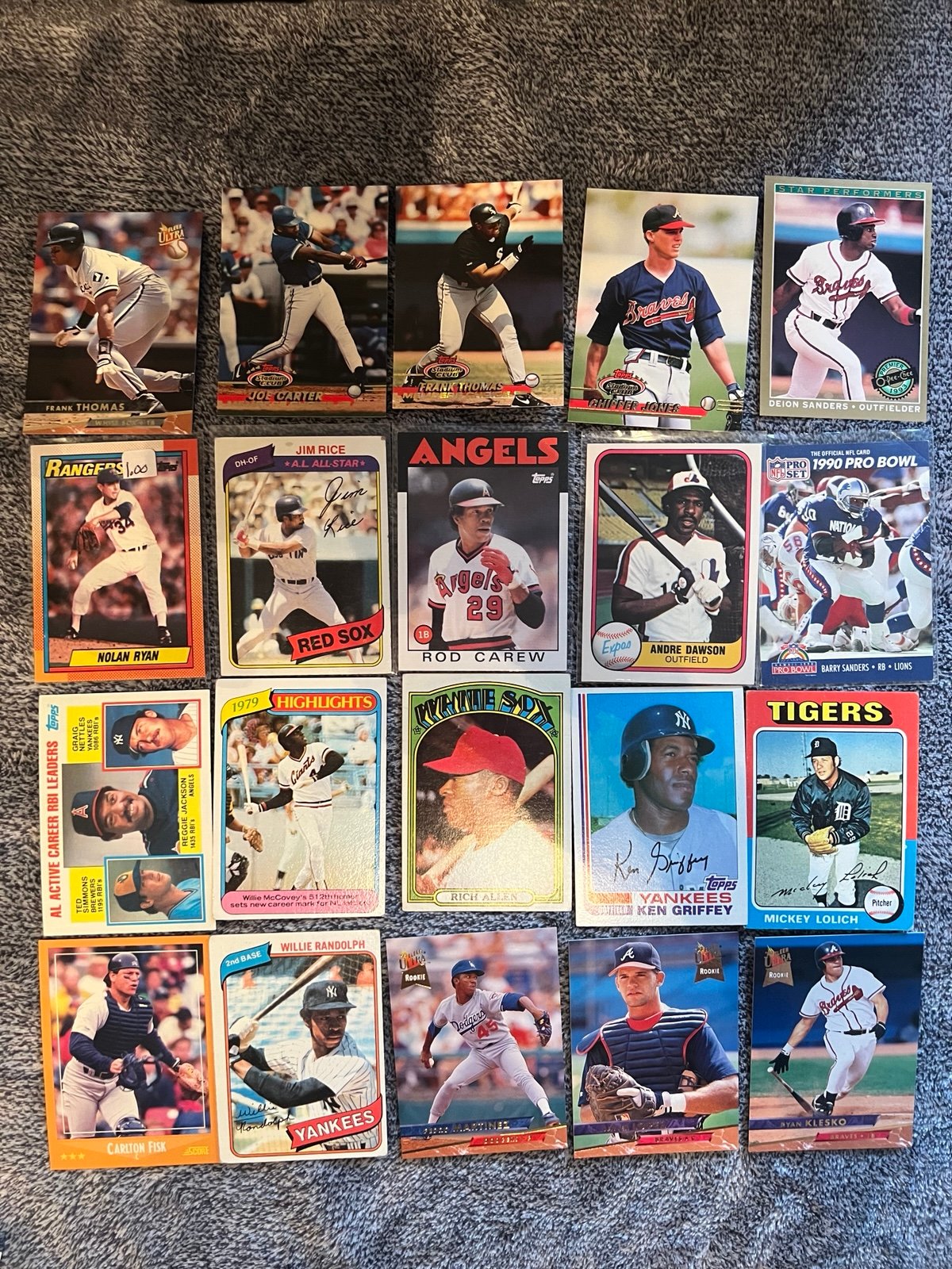 Sports card lot. I will combine all my posted lots for $100