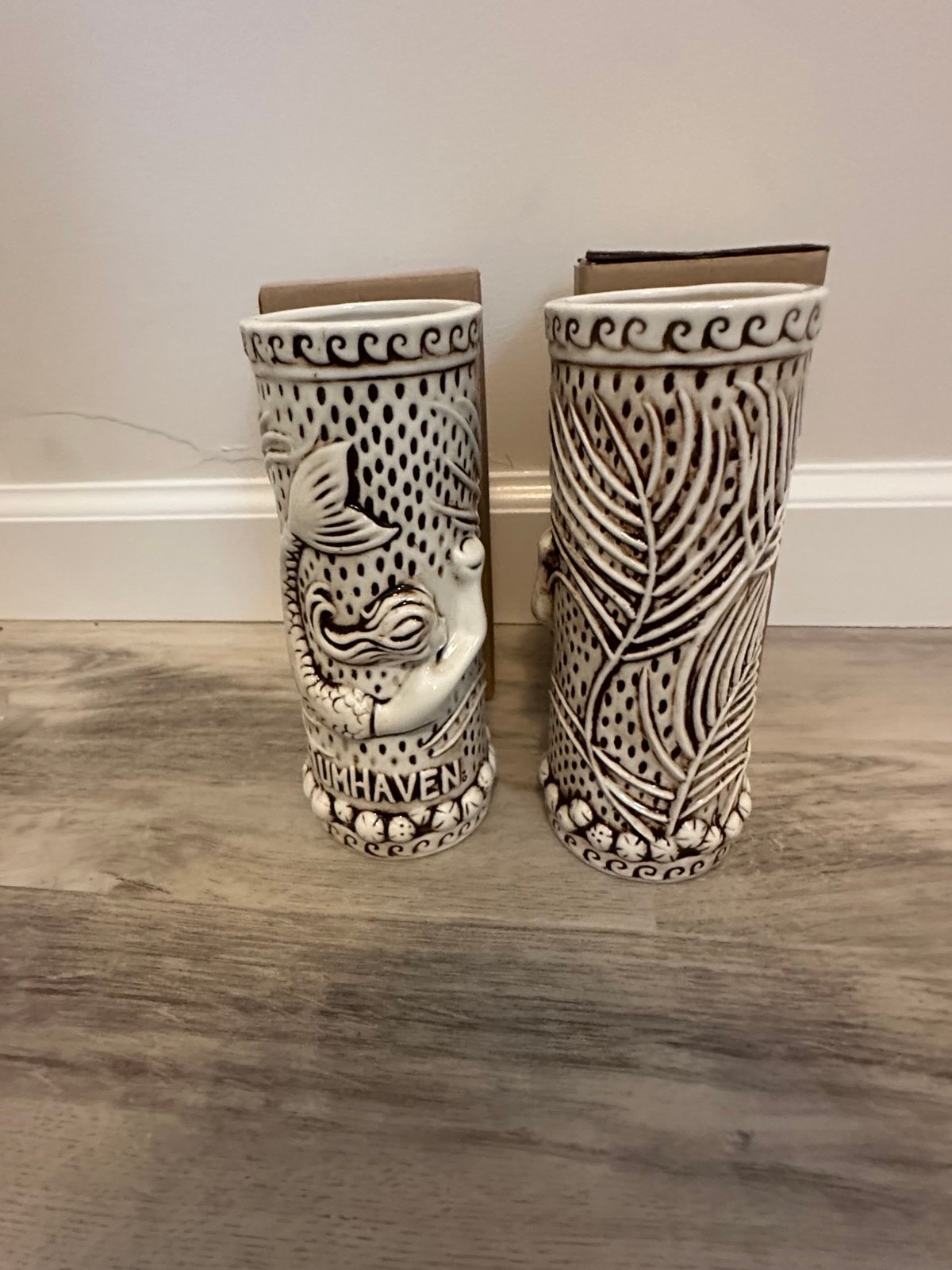 Tiki Rob ceramic cups