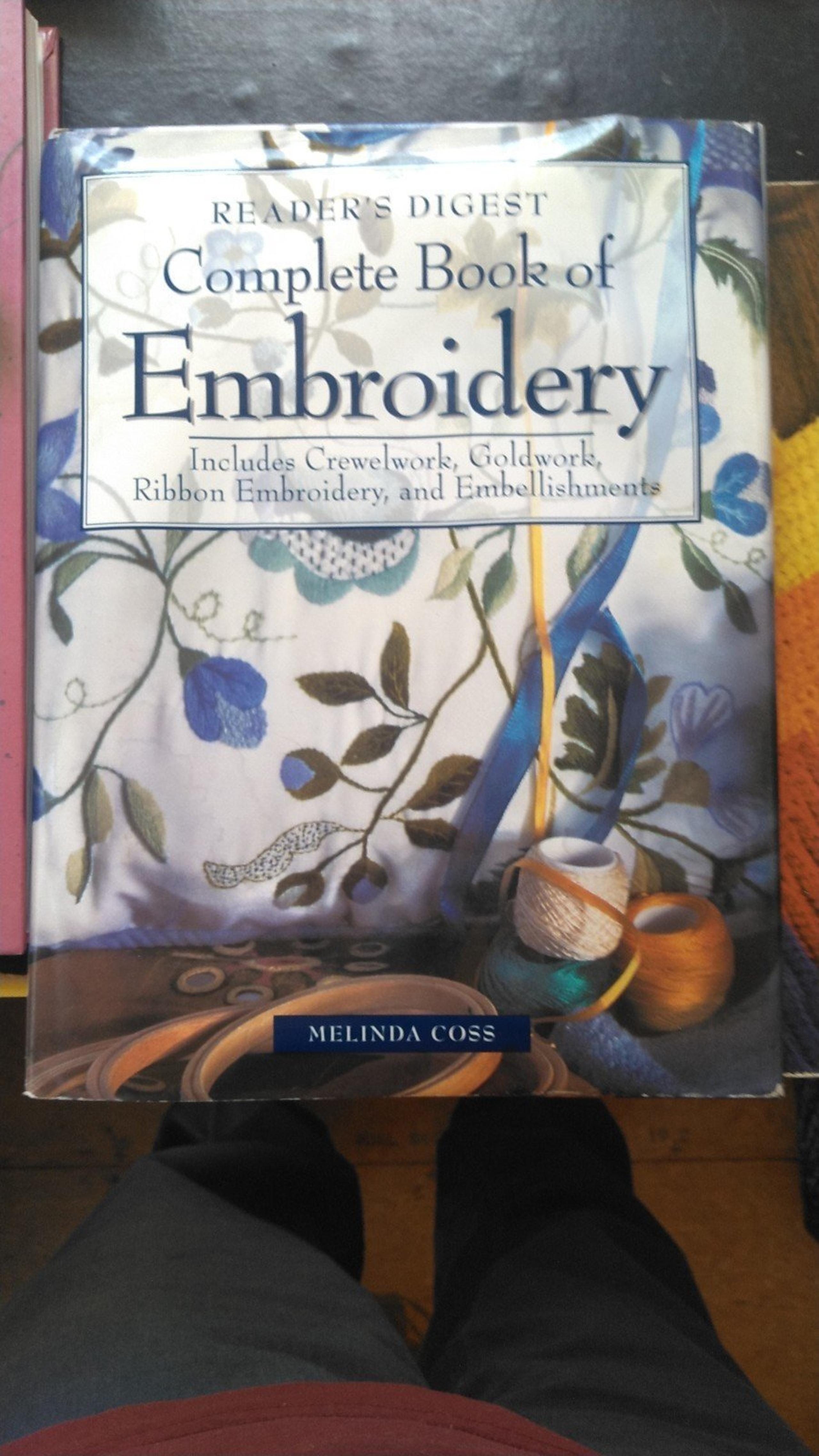 Stitchery embroidery and crochet all three books one price