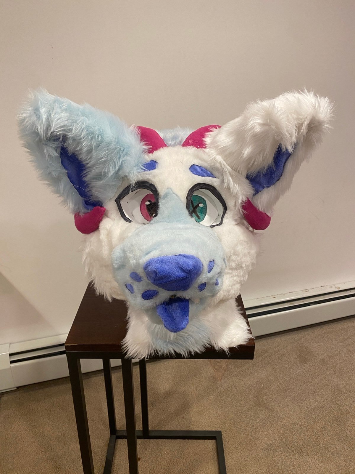 Mini partial dragon dog fursuit
