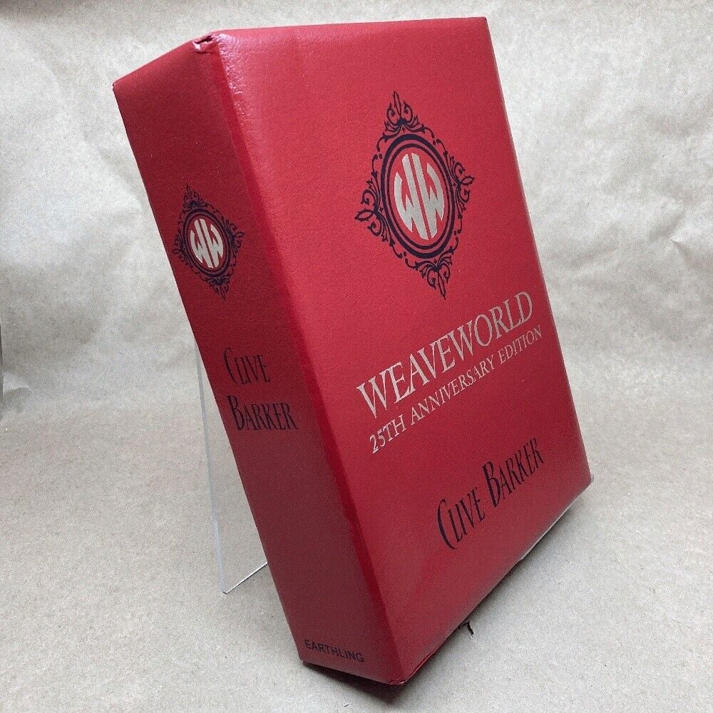 Weaveworld: 25th Anniversary Edition, Clive Barker (Signed, Limited, Earthling)