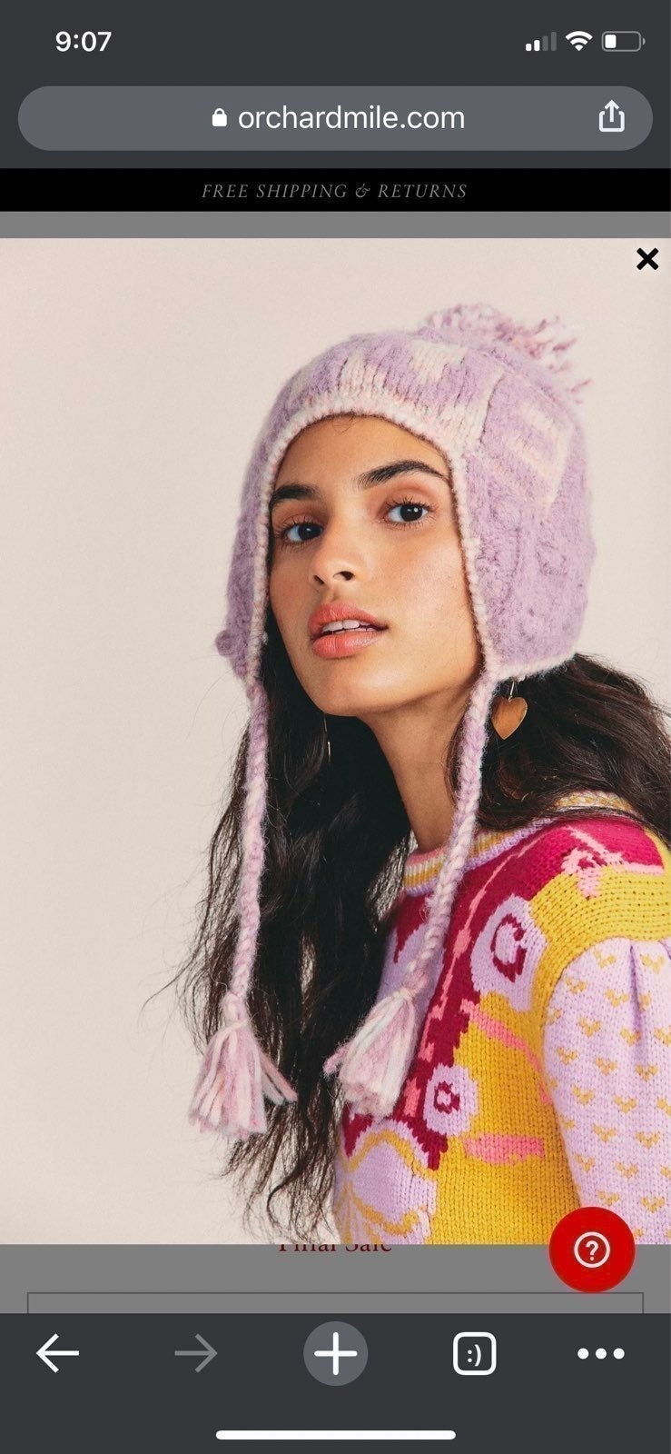 Loveshackfancy pierce hat