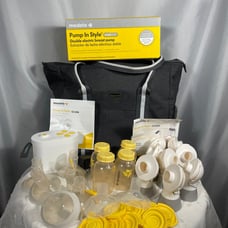 New Medela Pump In Style Max Flow Double Electric Breast Pump White 101041360