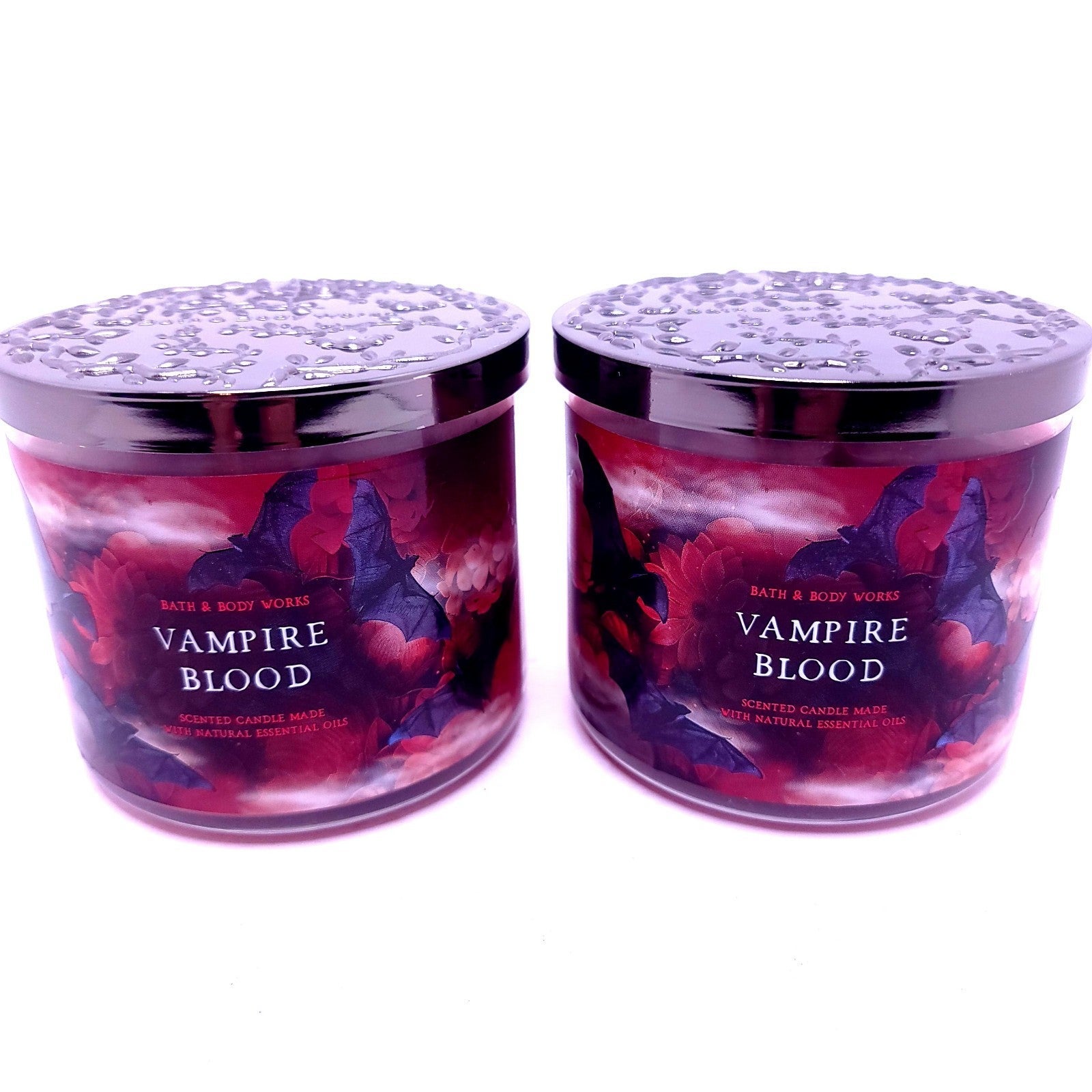 Bath and Body Works 3-wick Candle Vampire Blood Halloween 2022 Holiday Candles