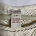 Sundance Cream Lace for Days Crochet Semi-Sheer Long Sleeve Knit Top Sz M