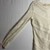 Sundance Cream Lace for Days Crochet Semi-Sheer Long Sleeve Knit Top Sz M