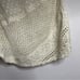 Sundance Cream Lace for Days Crochet Semi-Sheer Long Sleeve Knit Top Sz M