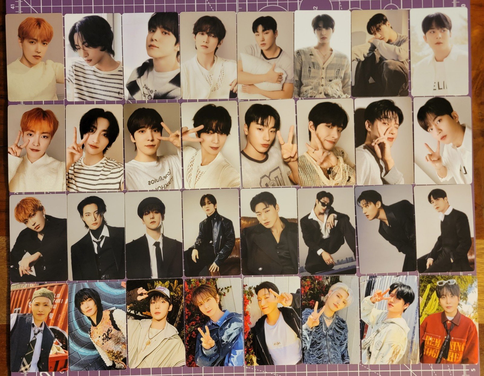 Ateez Golden Hour OT8 Complete Poca Album Photocard Set