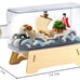 HI-REEKE Going Merry Ship in a Bottle Micro Building Blocks Set, Anime Piece One