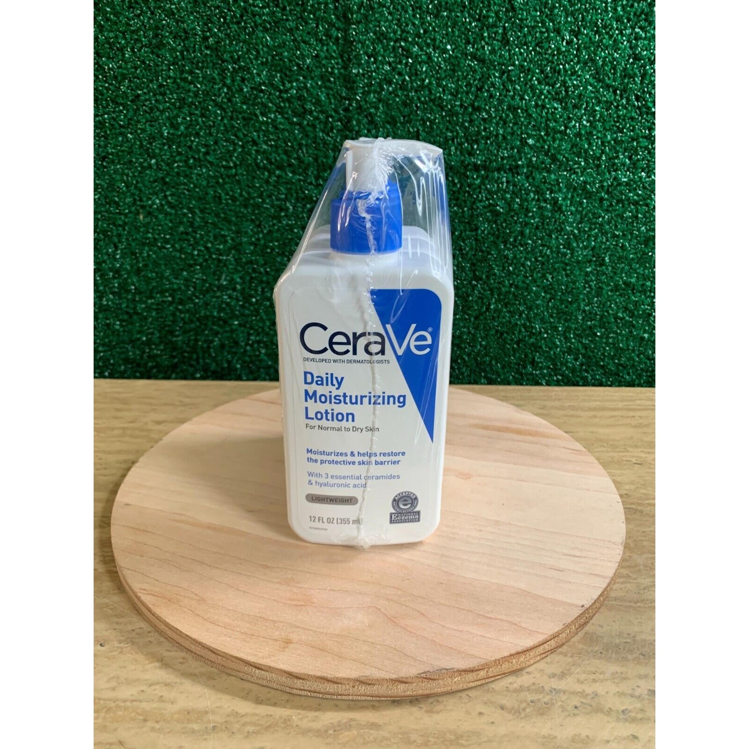 3PK CeraVe Daily Moisturizing Lotion ~ 12 FL OZ EACH ~ FAST SHIPPING ~ NEW