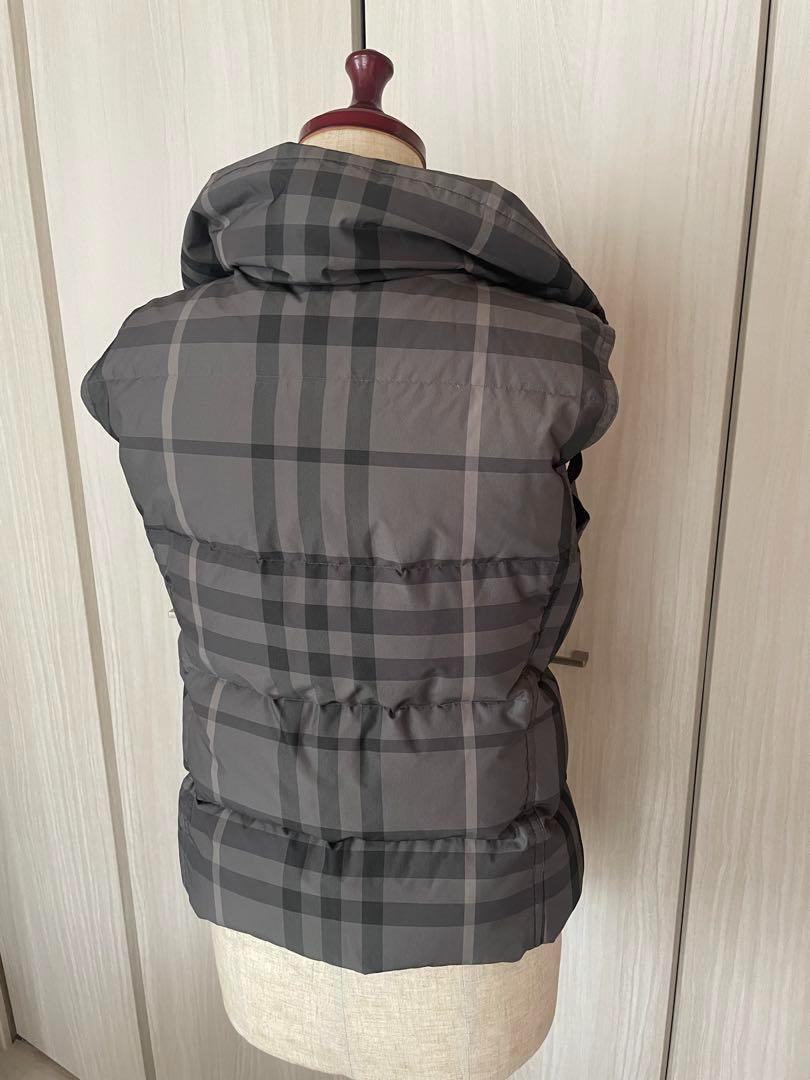 burberry vest grey
