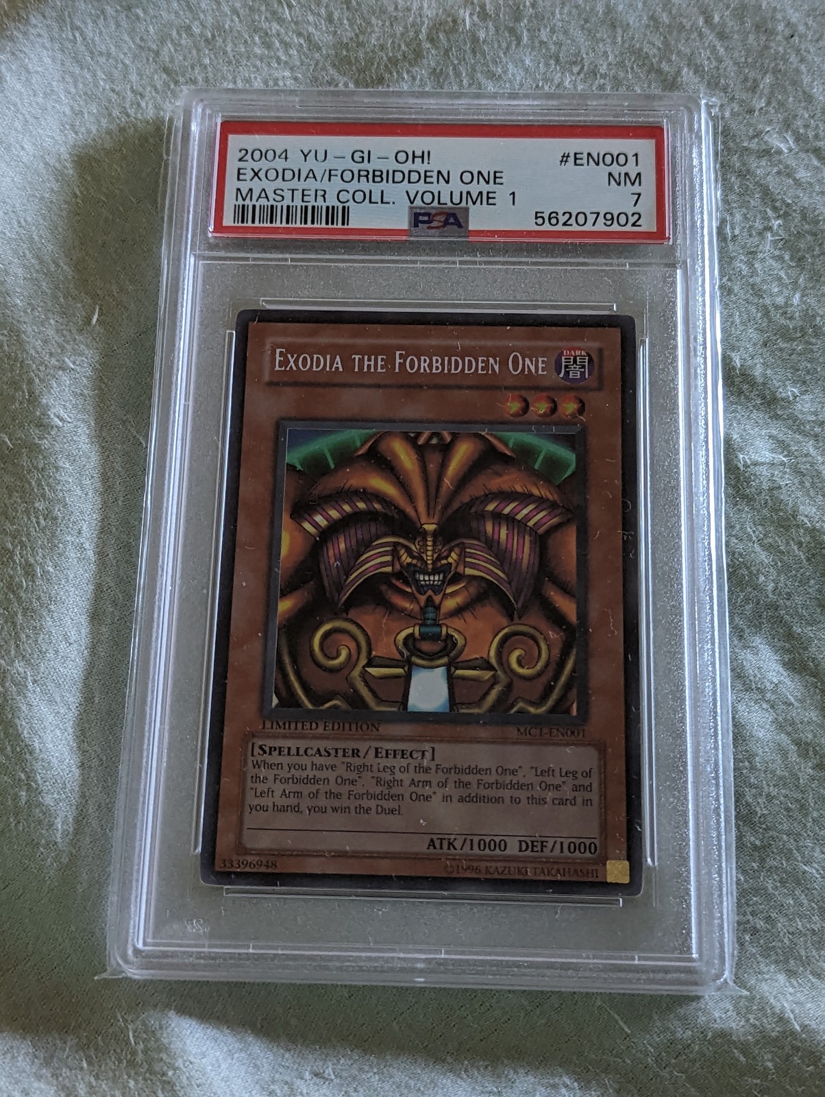 floor price Limited One Forbidden The Exodia 7 PSA Yugioh Edition!! ! card Grail Holy Toys & Collectibles floor price Limited One Forbidden The Exodia 7 PSA Yugioh Edition!! ! card Grail Holy Toys & Collectibles