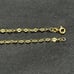 Italian 14k gold anchor/cable necklace. 20 inches 2mm