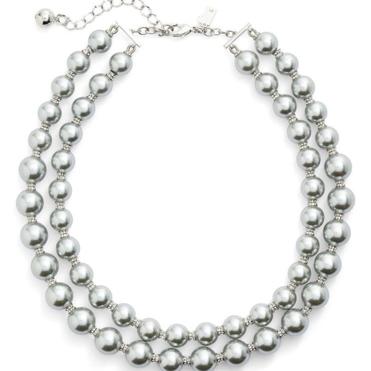 198 Kate Spade 'pearls of wisdom' double strand faux pearl necklace