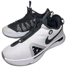 Nike Men’s Size 8 White Black Oreo PG 4 Shoes Sneakers CD5082-100