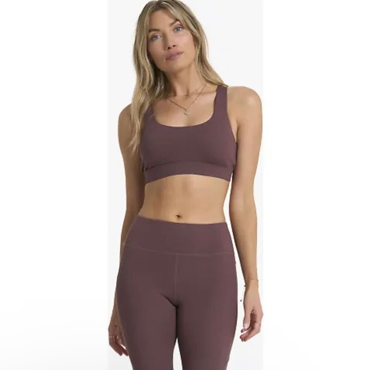 Vuori Stride Bra, Chestnut, Size L