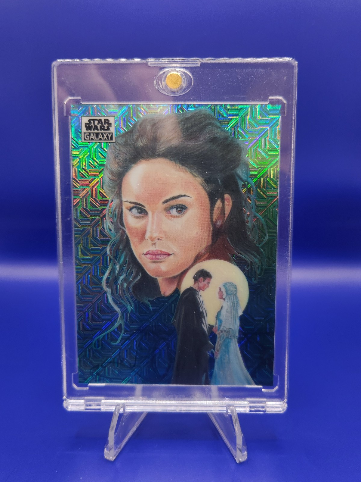 2021 Star Wars Galaxy: The Light of Padme Amidala Mojo Refractor. FIRE!