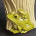 Vintage frog planter