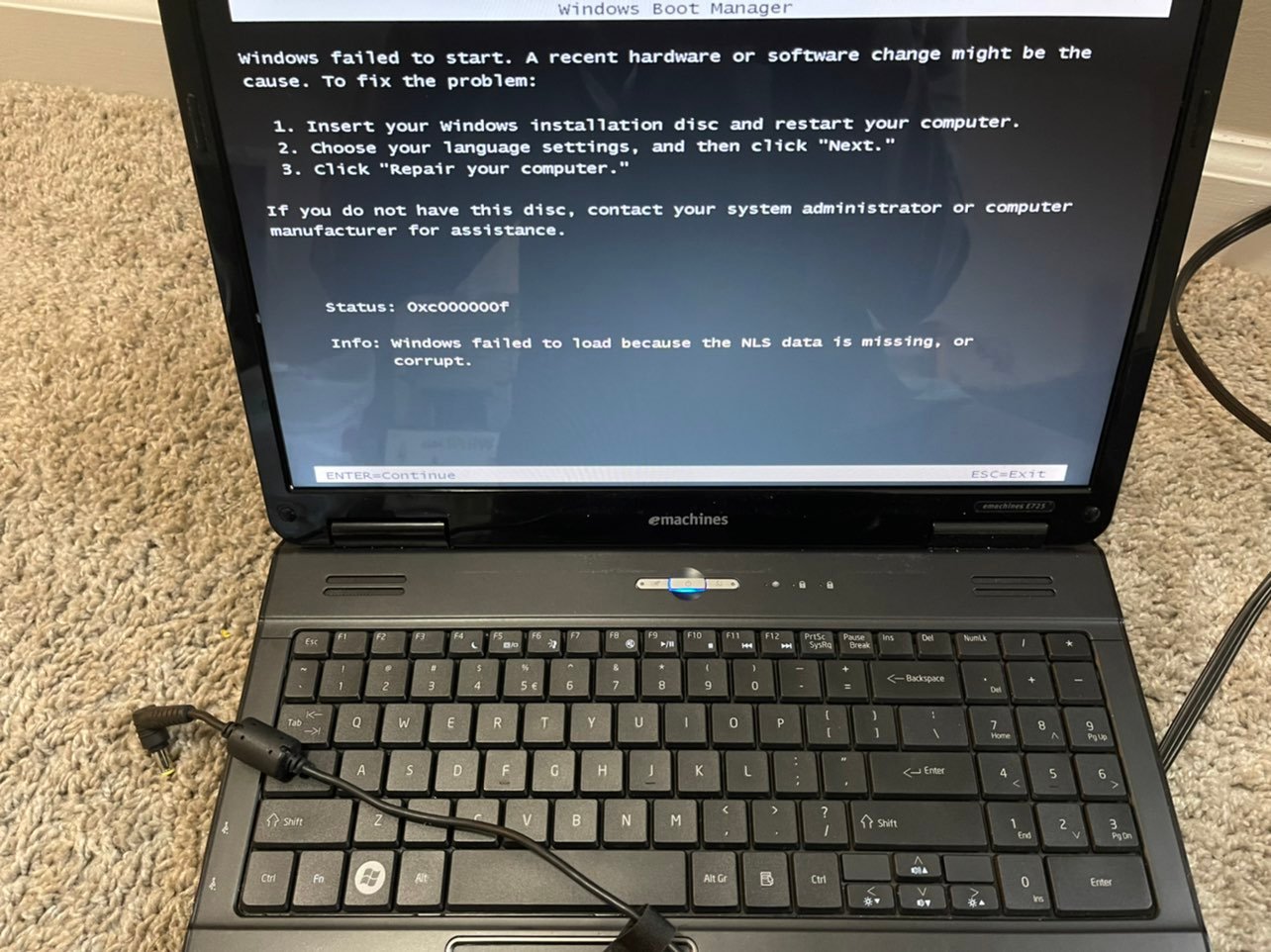 Emachines Laptop