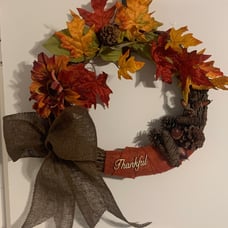 2021 Fall Halloween Wreath