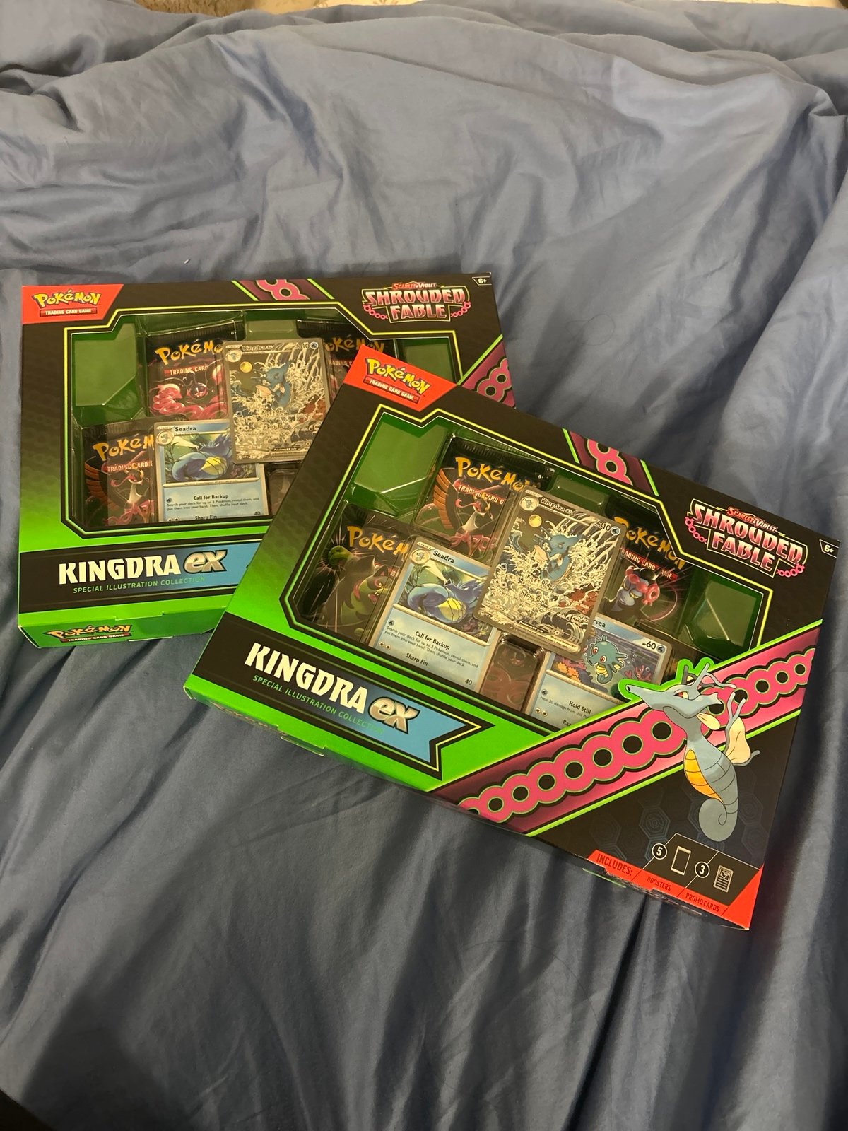 Pokemon Kingdra EX Special Illustration Collection x2