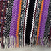 Missoni Zigzag Chevrob Cape Fringed Poncho Scarf OS 100% Wool Made In Italy