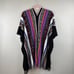 Missoni Zigzag Chevrob Cape Fringed Poncho Scarf OS 100% Wool Made In Italy