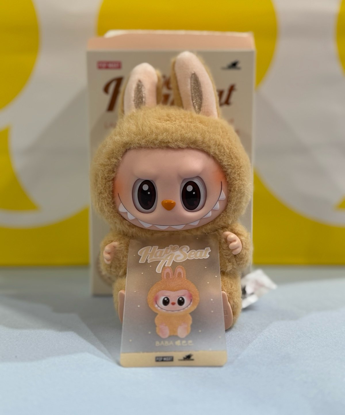 Pop Mart x Labubu The Monsters -Have a Seat Vinyl Plush Blindbox- BABA