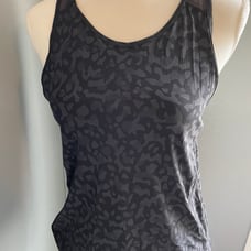 Lululemon Leopard Print Tank Sz 6