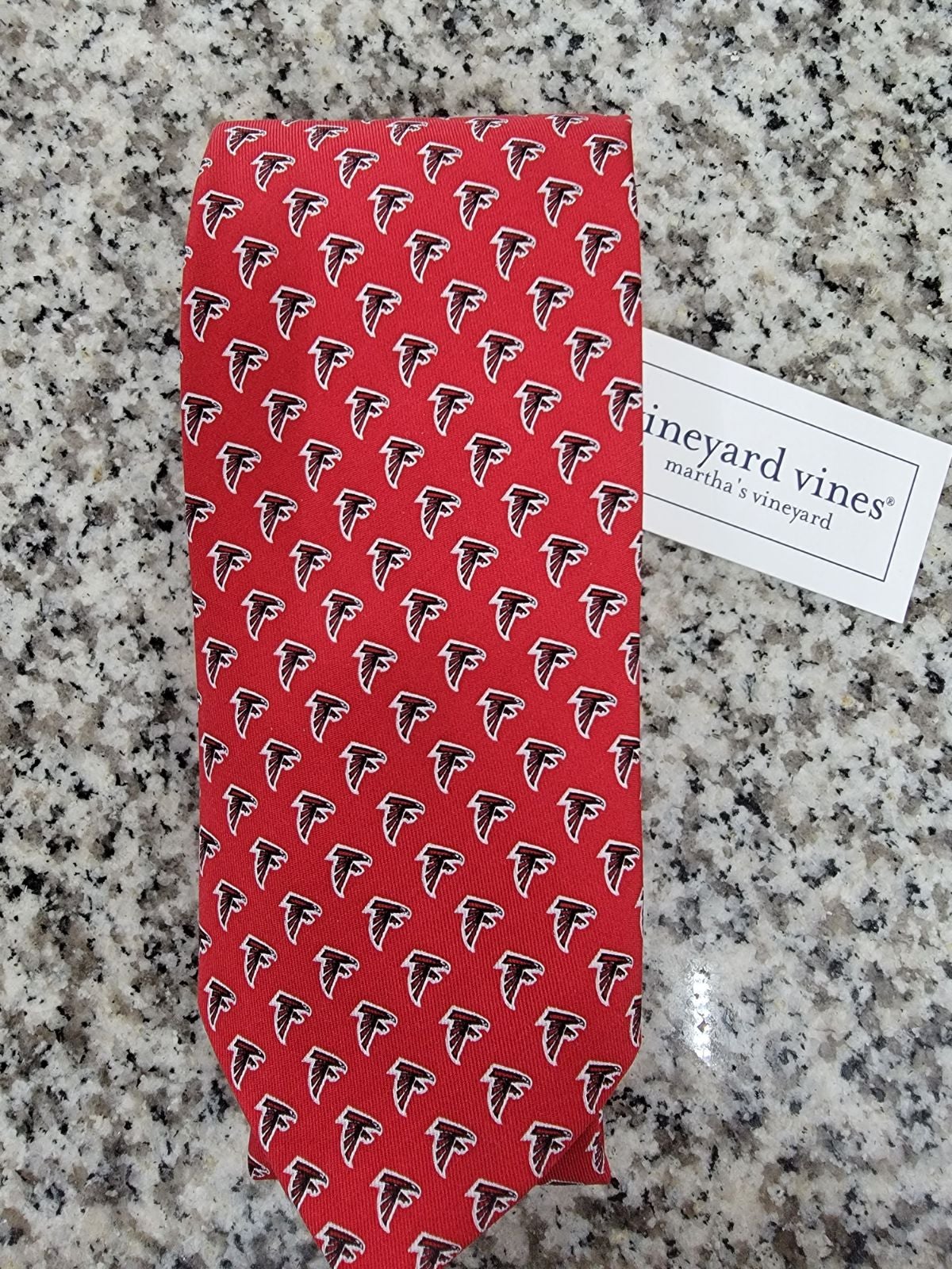 vineyard vines men tie atlanta falcon