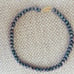 Black pearl necklace