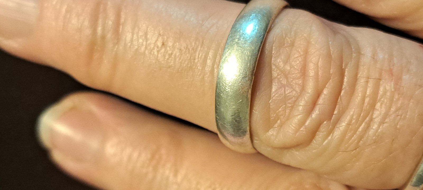 Wingman sterling silver ring