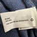 GAP Men's Extra Fine Merino Wool V-Neck Pullover Sweater Size XL Blue Long Sleev