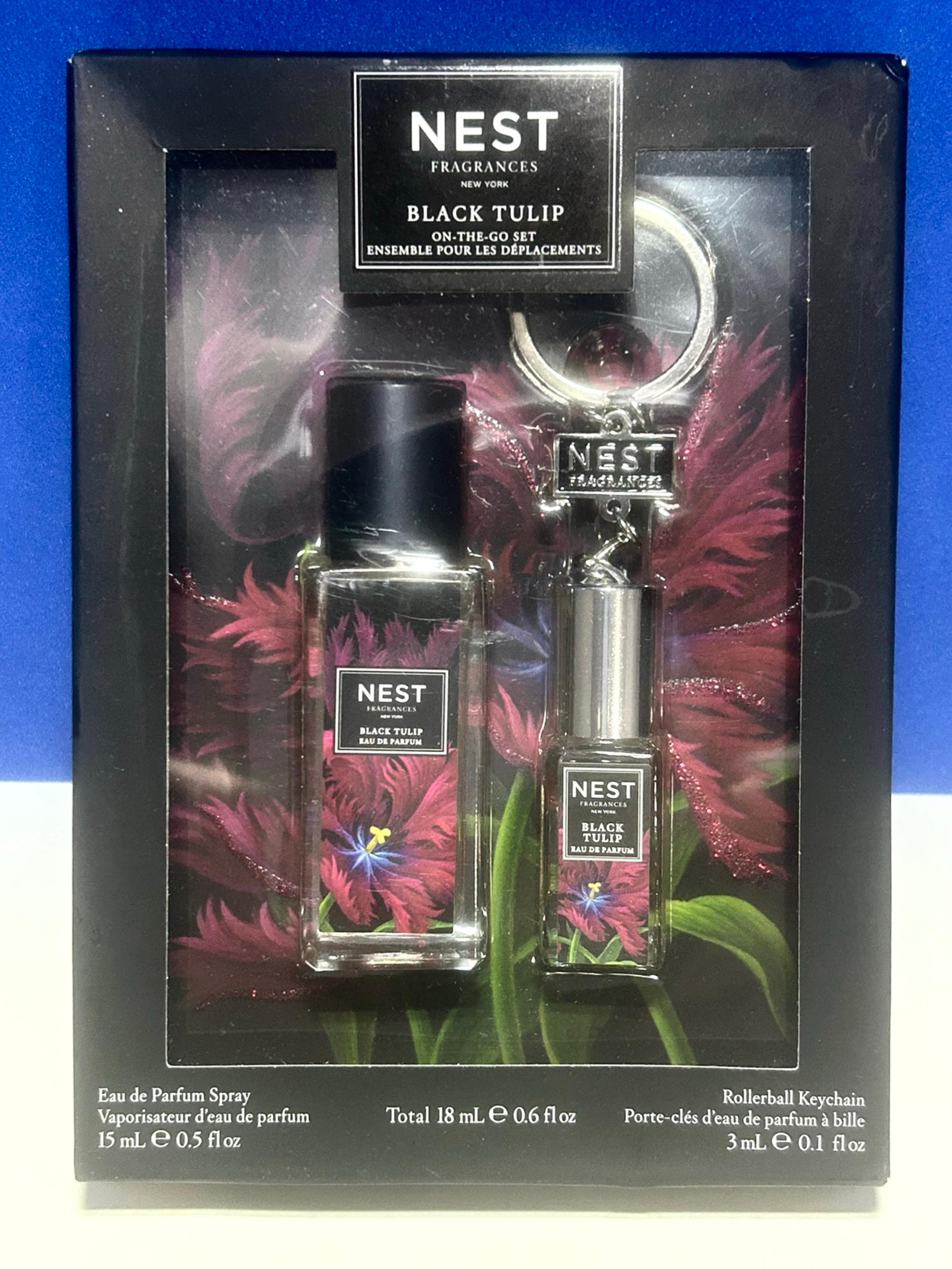 Nest Fragrances Perfume Spray and Rollerball Keychain