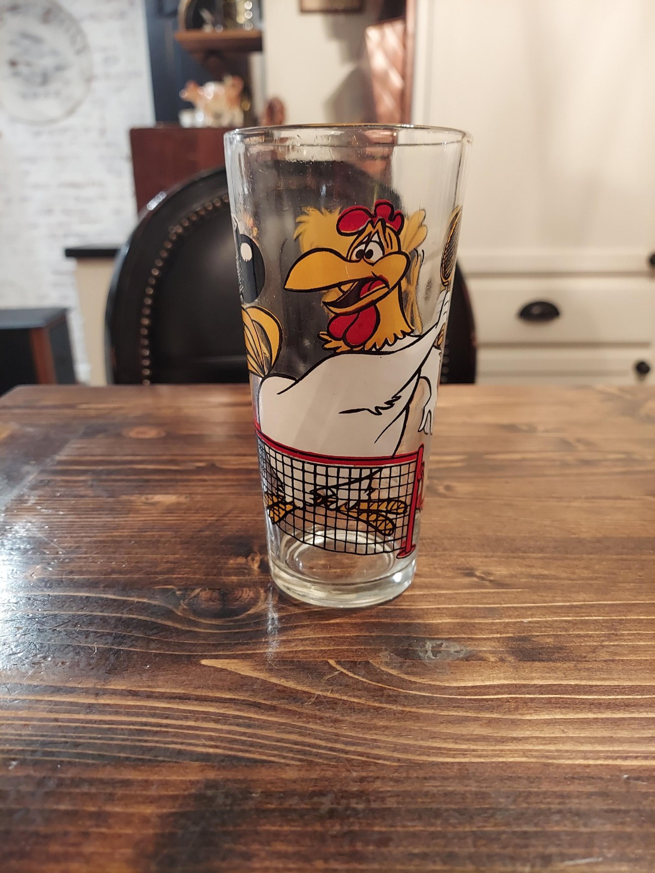 Vintage Looney Tunes Warner Bros. Pepsi Foghorn Leghorn Drinking Glass