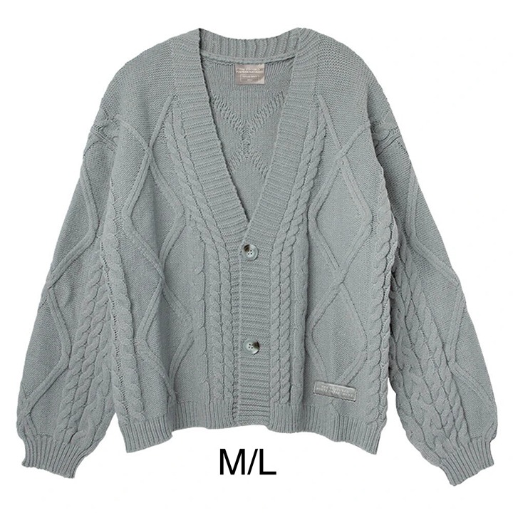 Taylor Swift The Tortured Poets Department Gray Cardigan M/L (Folklore Style)