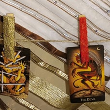 Deviant tarot card banner Ritual deco 39